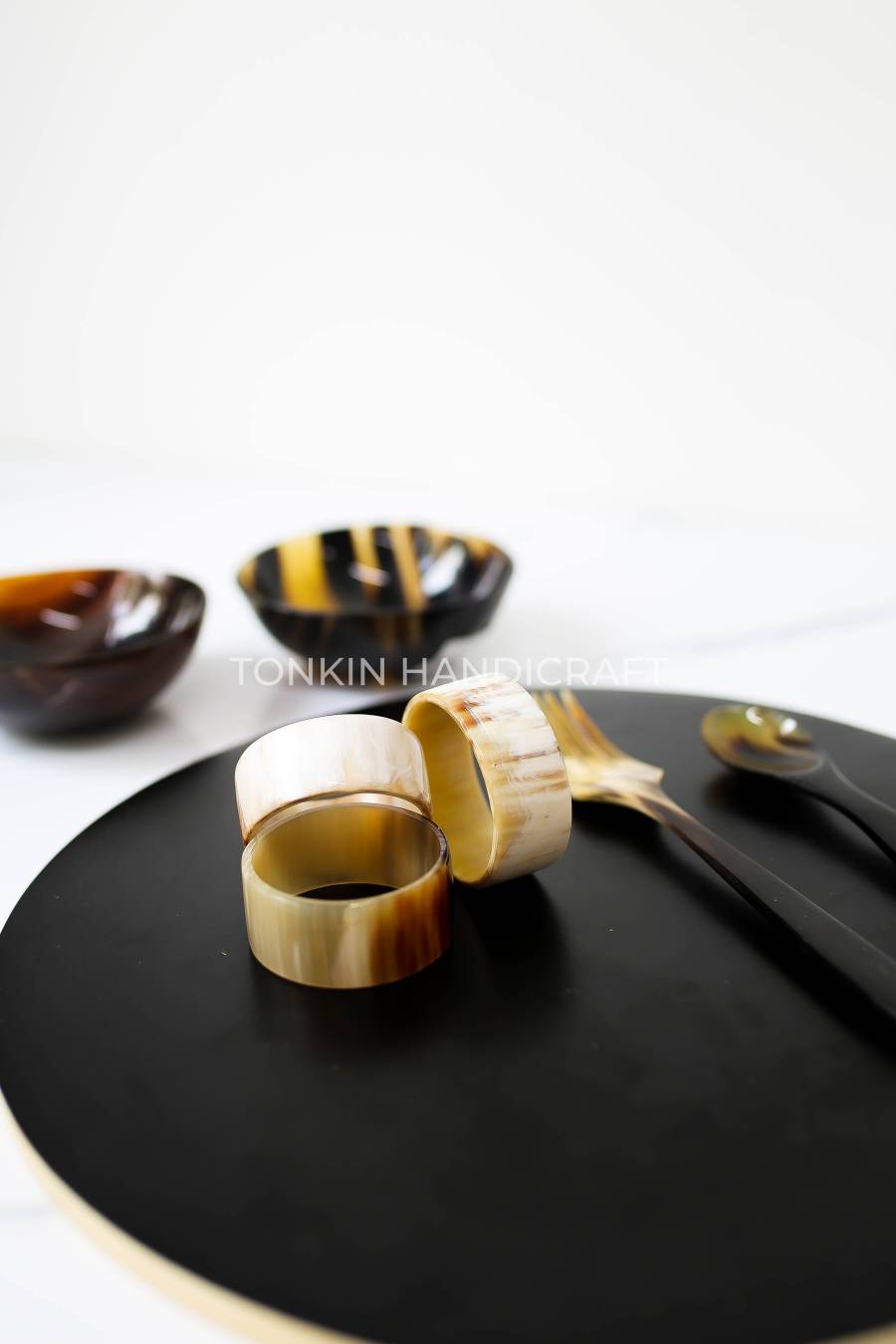 Buffalo Horn Napkin Ring