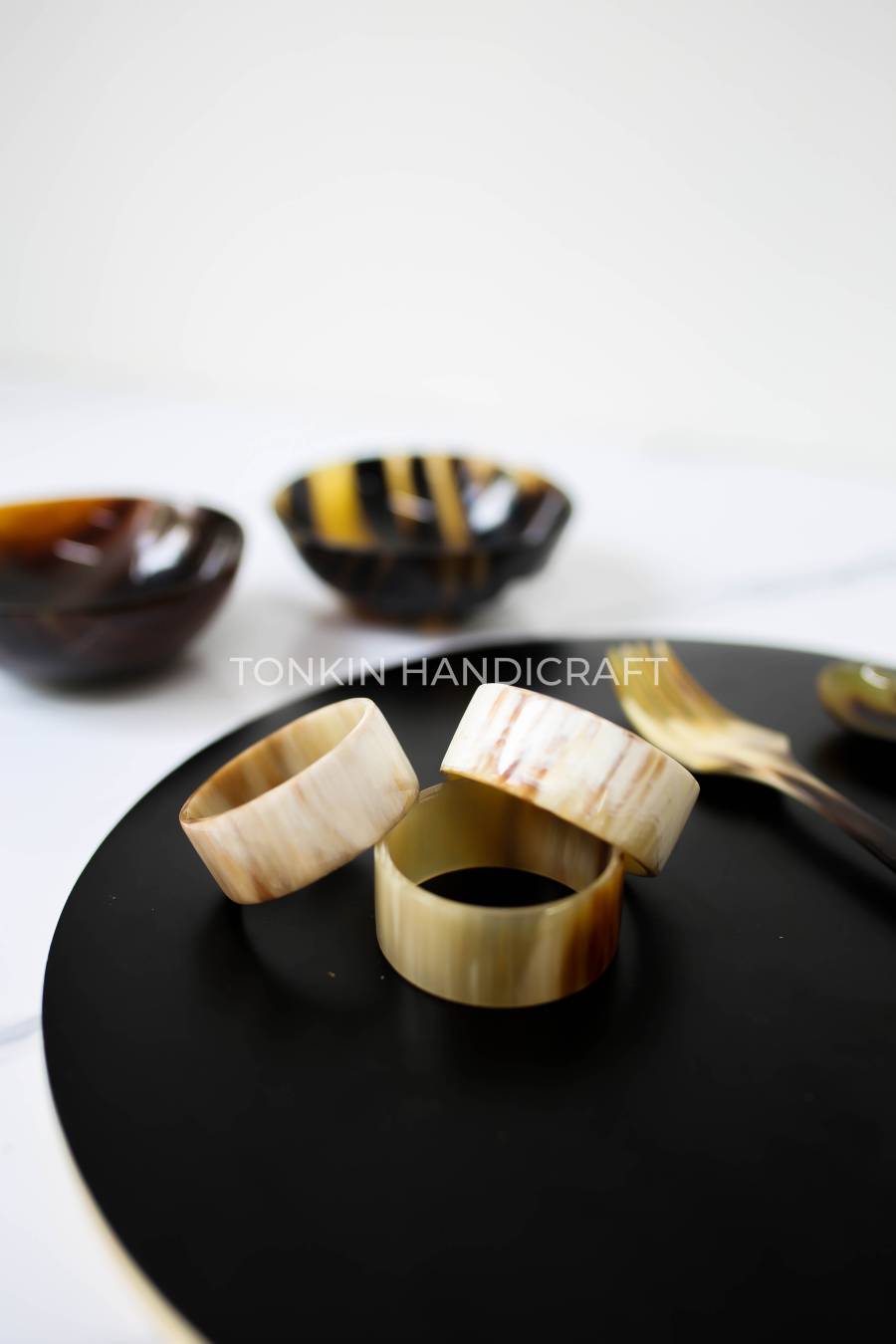 Buffalo Horn Napkin Ring