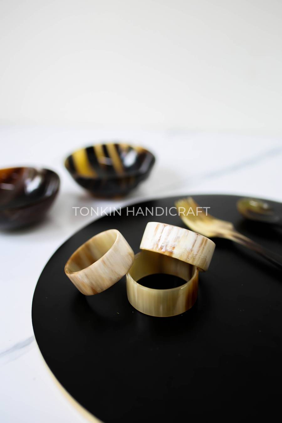 Buffalo Horn Napkin Ring