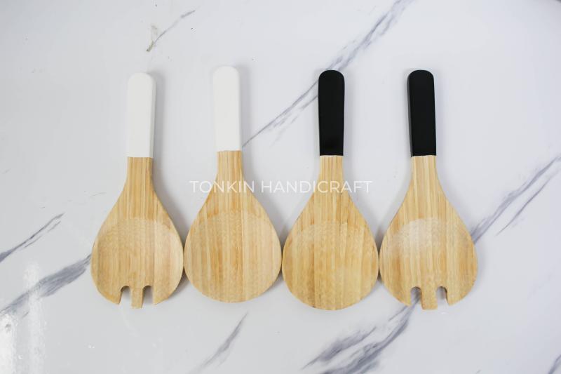 Kona Salad Bamboo Utensils - TONKIN HANDICRAFT