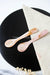 Personalized Pink Mother of Pearl Seashell Caviar Spoon - TONKIN HANDICRAFT