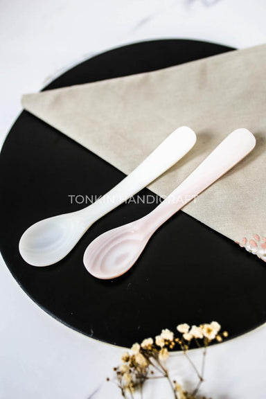 Personalized Mother of Pearl Caviar Spoon 10 - TONKIN HANDICRAFT