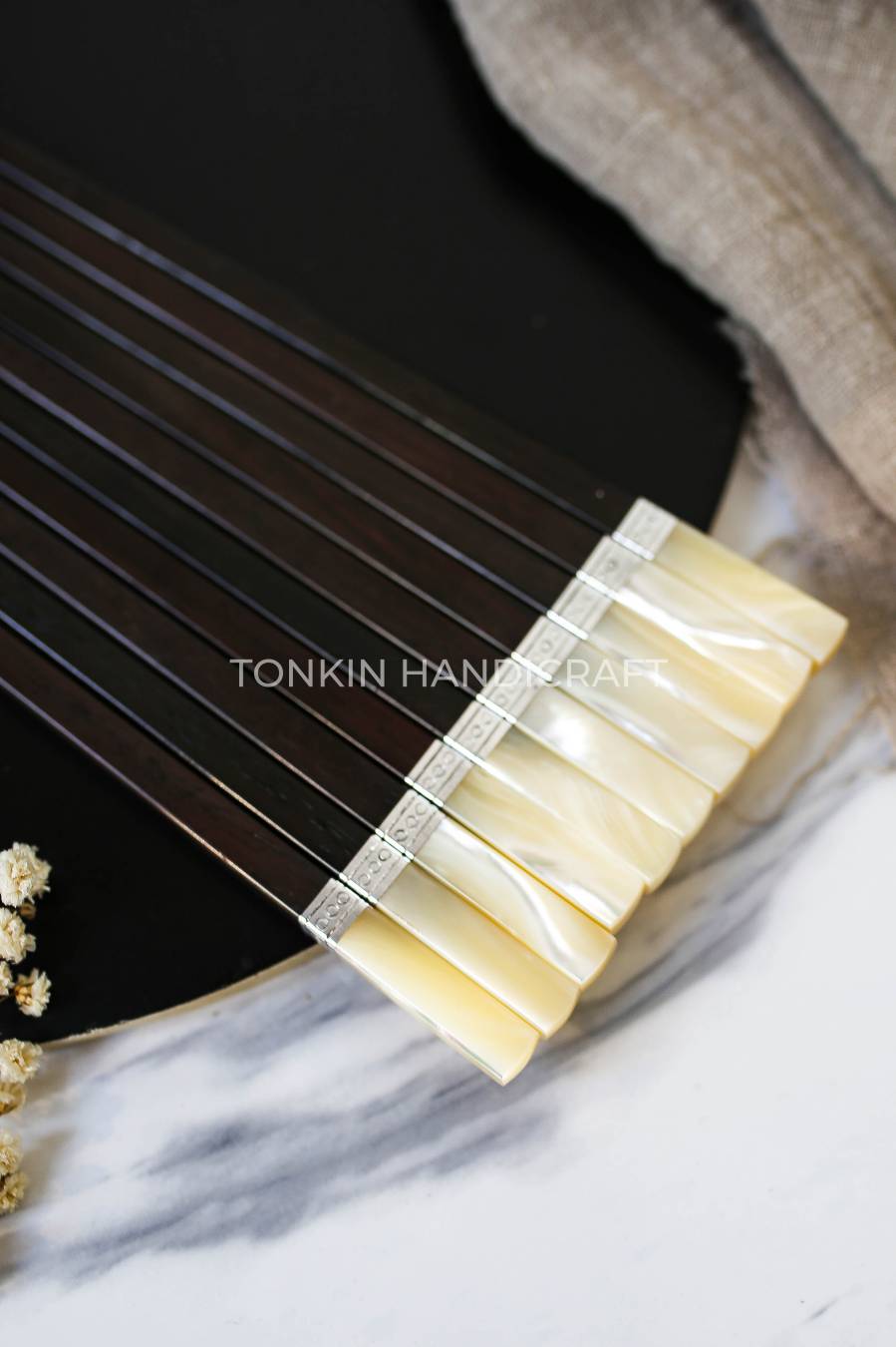 Personalized Rosewood Chopsticks with mother of pearl