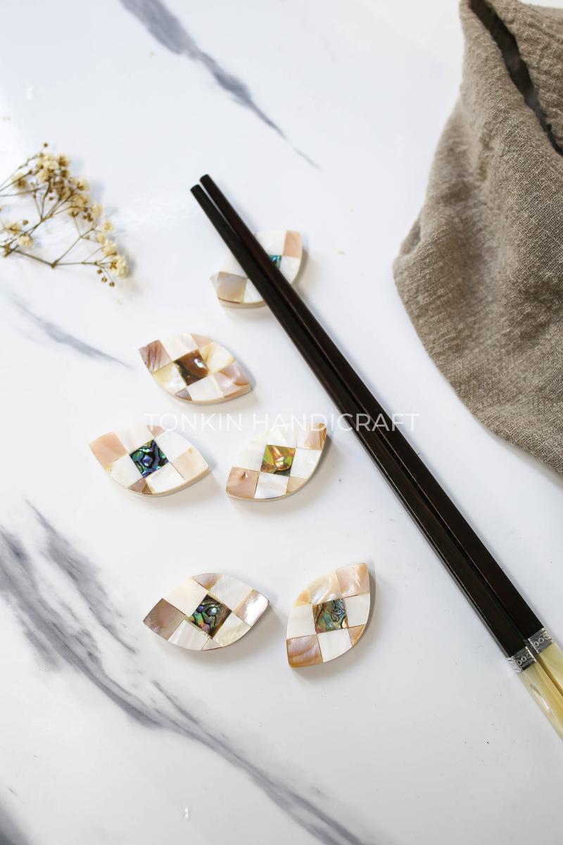 Personalized Rosewood Chopsticks with mother of pearl