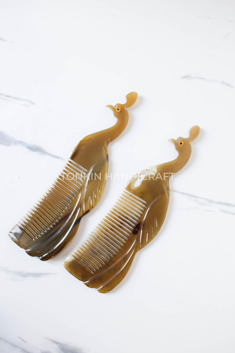 Natural Buffalo Horn Comb for Women