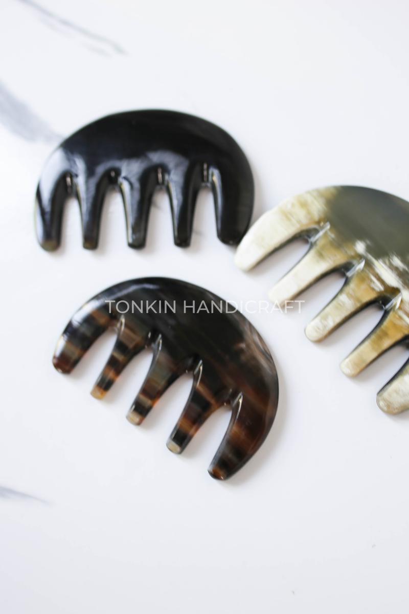 Natural Buffalo Horn Comb for Women.