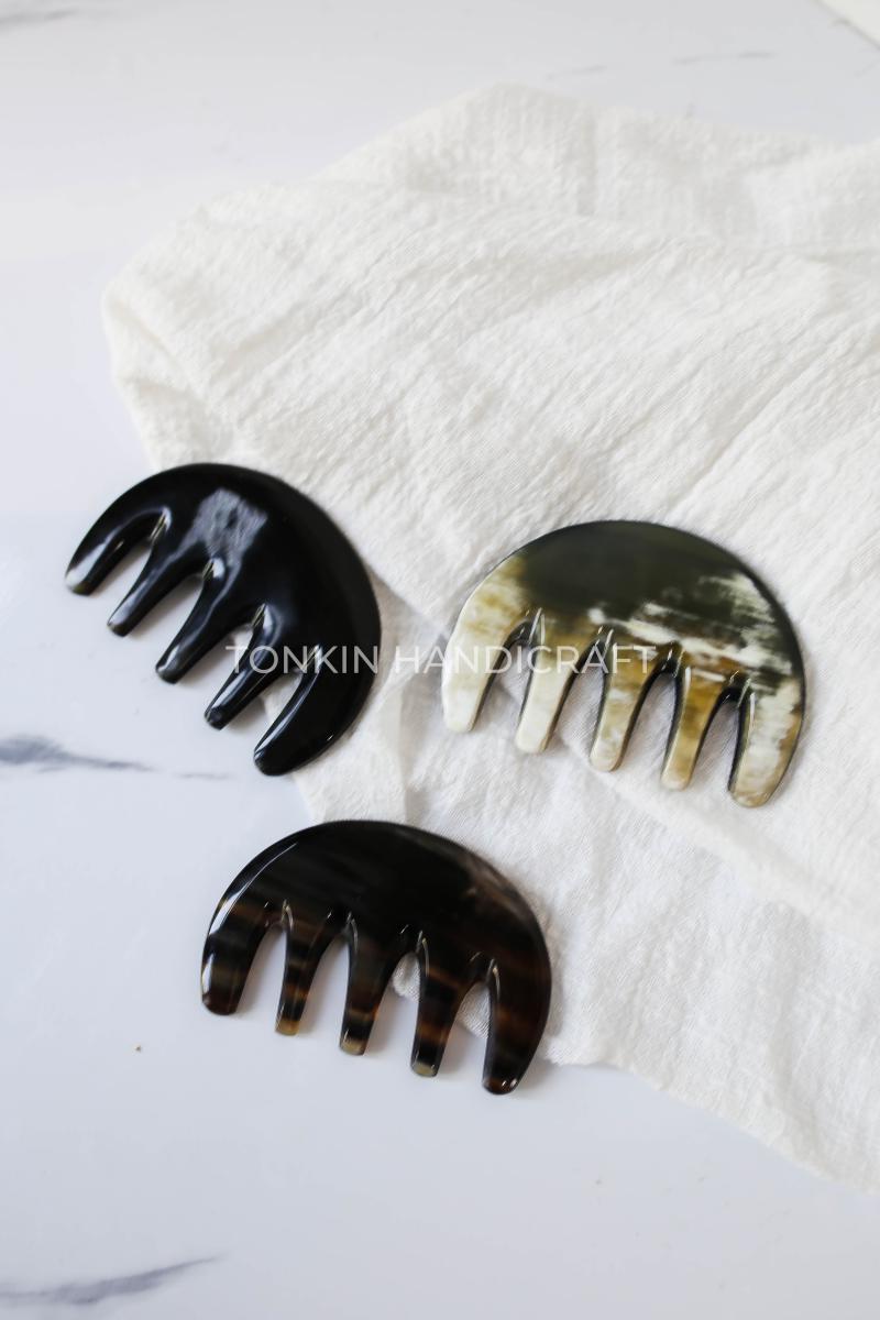 Natural Buffalo Horn Comb for Women.