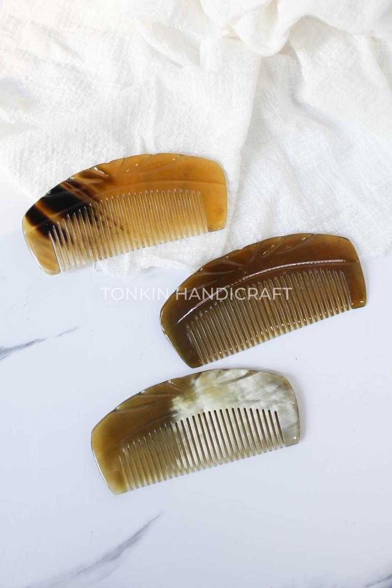 Natural Buffalo Horn Comb for Women