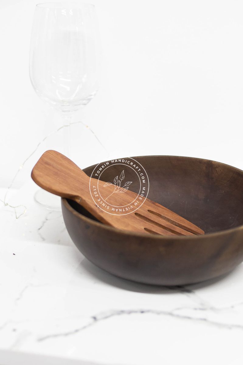 Wooden Salad Hands Utensils - TONKIN HANDICRAFT