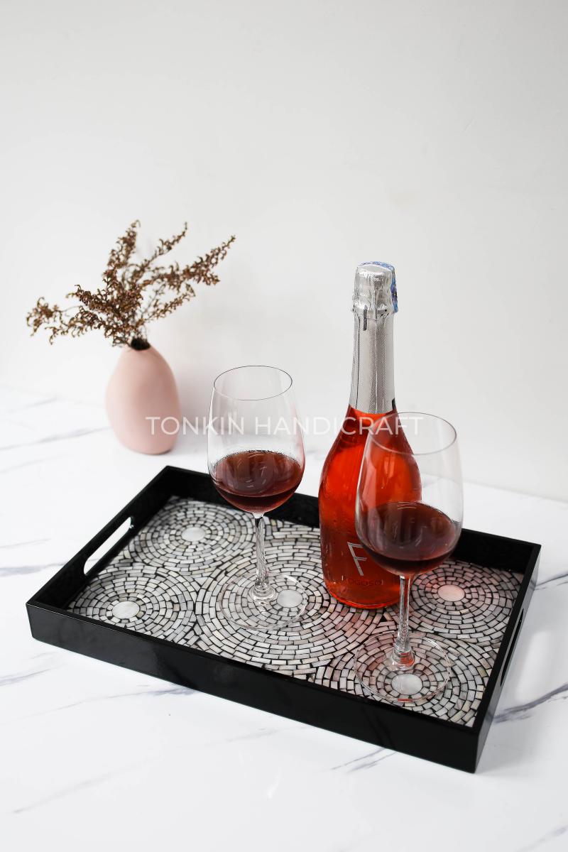 Kimo Lacquer Serving Tray