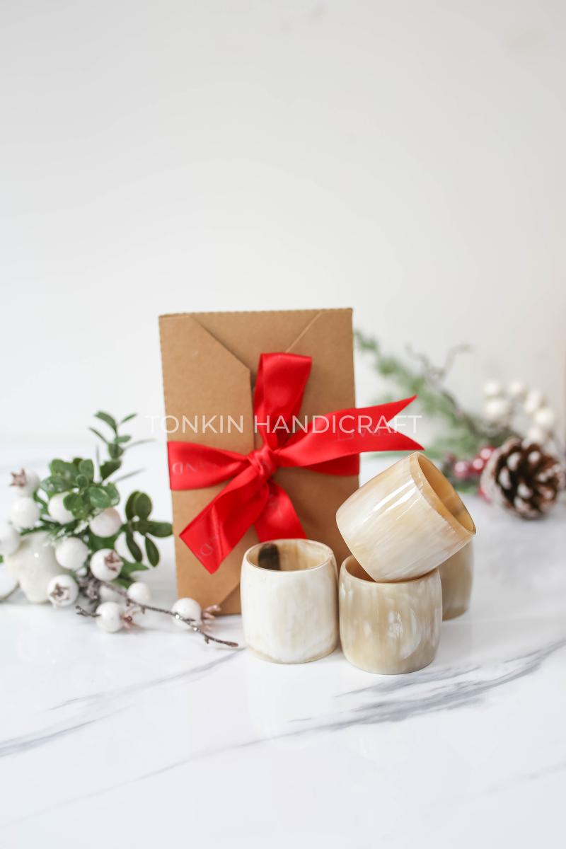 Buffalo Horn Napkin Ring