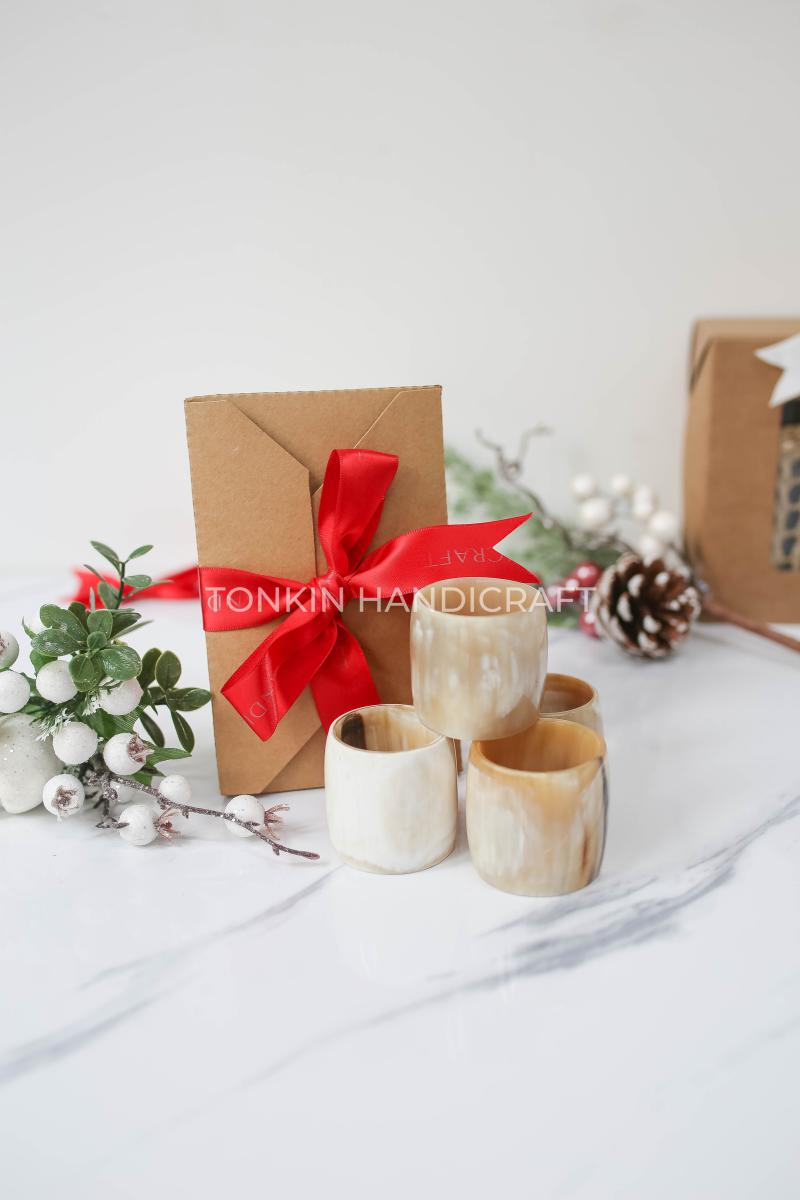 Buffalo Horn Napkin Ring