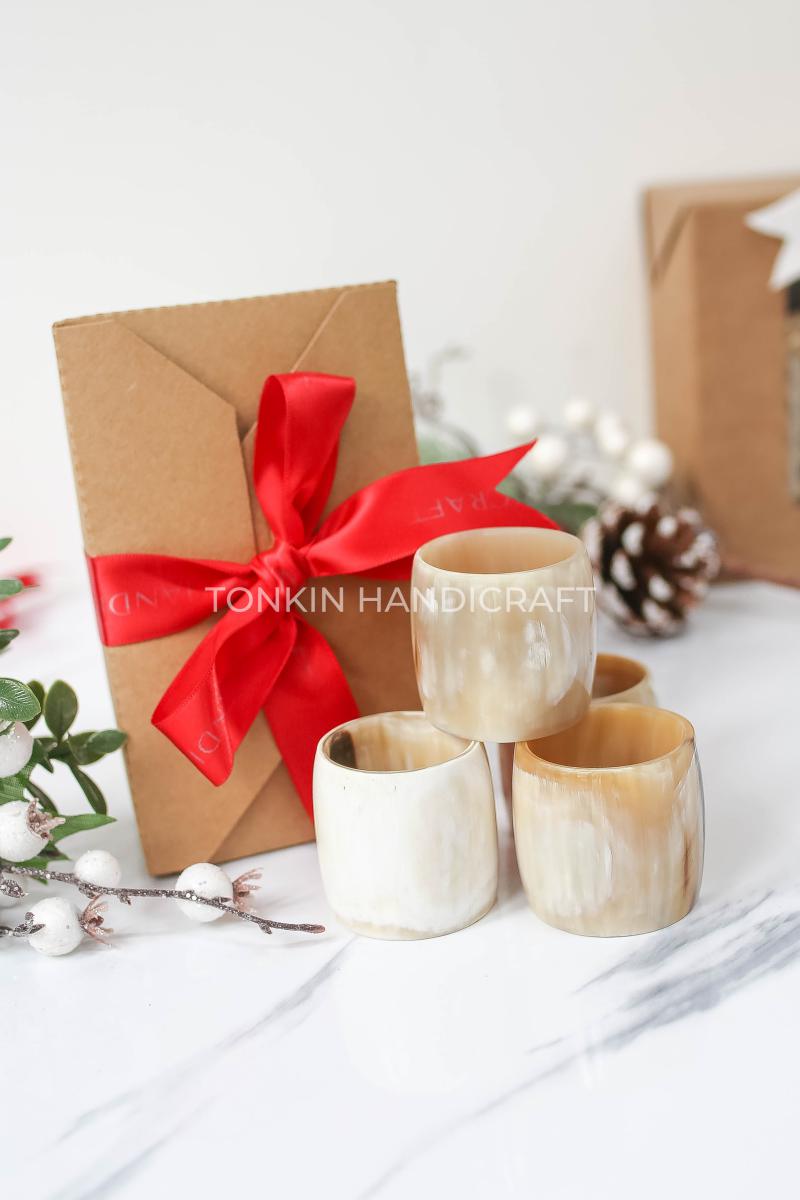 Buffalo Horn Napkin Ring