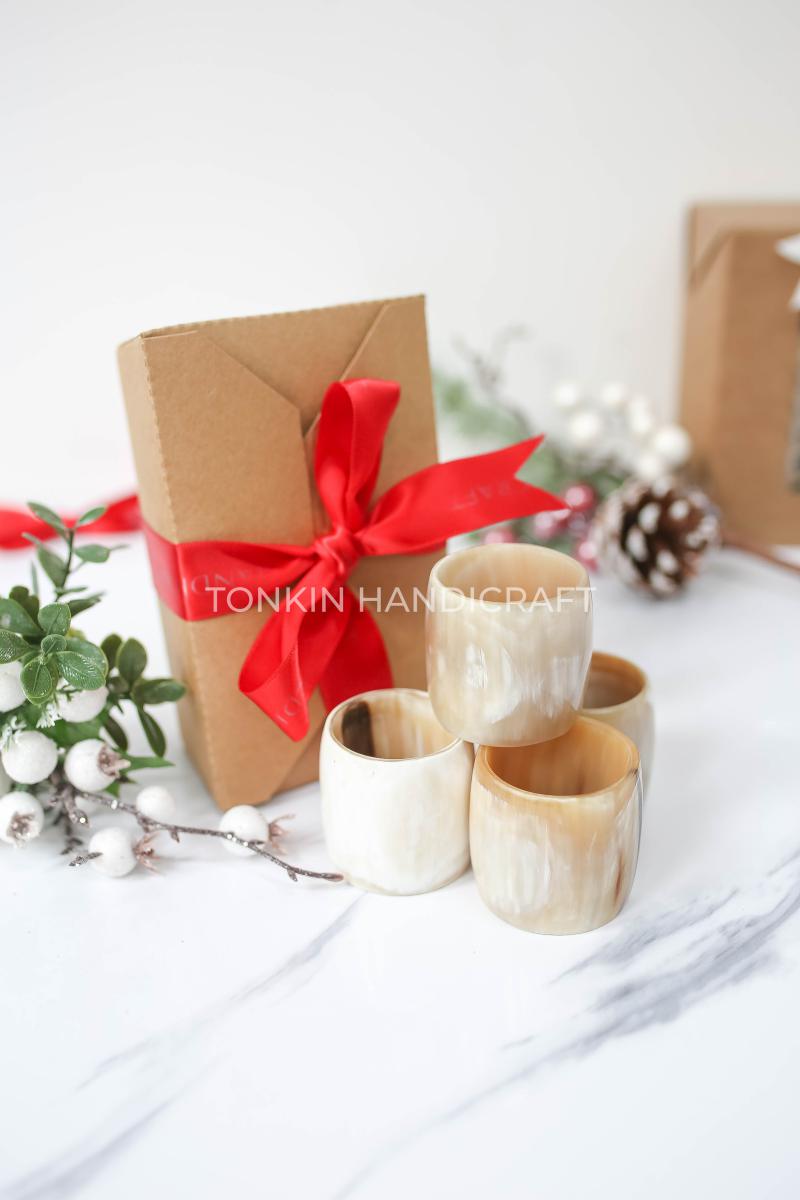 Buffalo Horn Napkin Ring