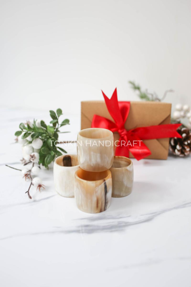 Buffalo Horn Napkin Ring