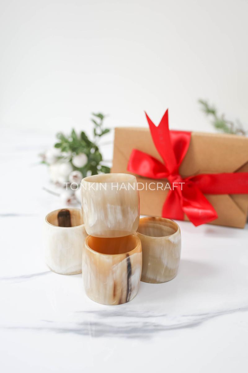 Buffalo Horn Napkin Ring