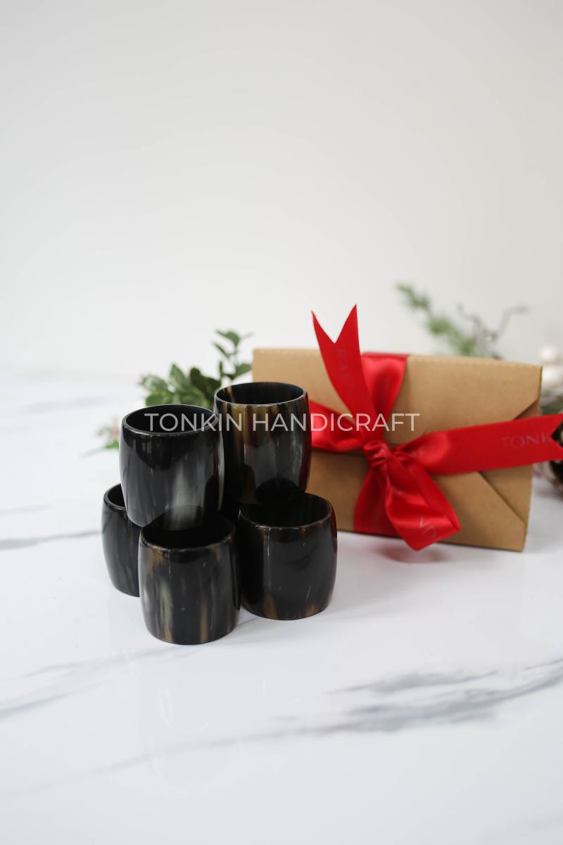 Buffalo Horn Napkin Ring