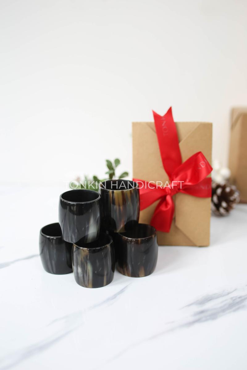 Buffalo Horn Napkin Ring