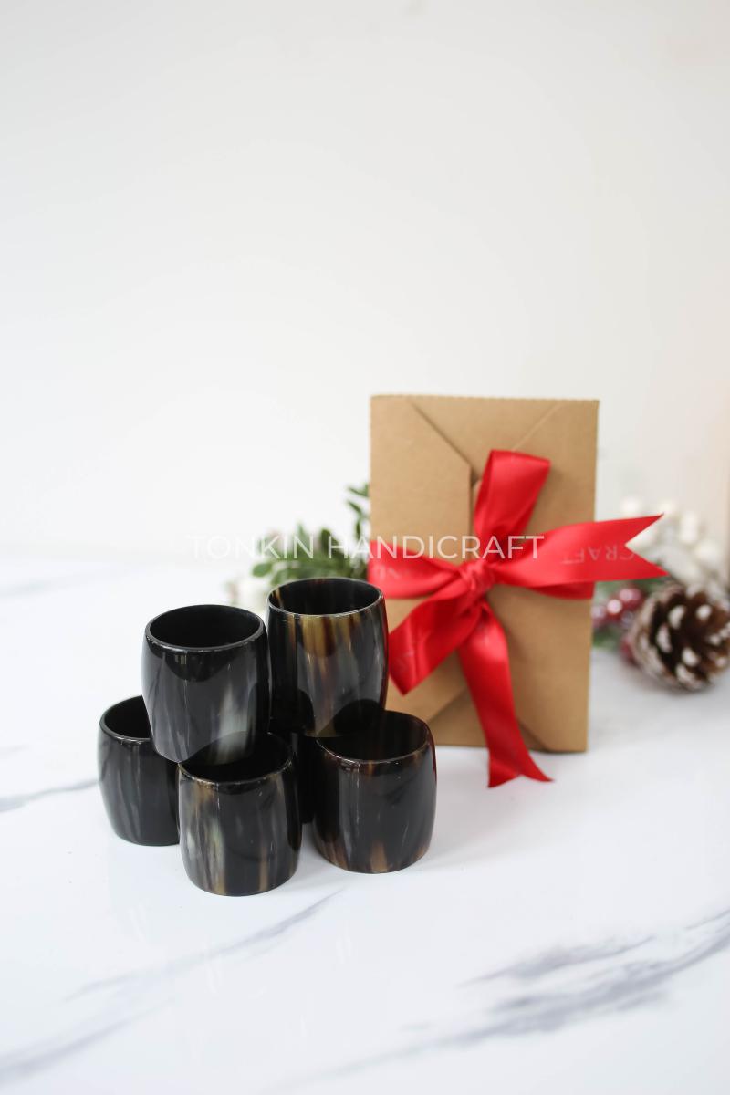 Buffalo Horn Napkin Ring