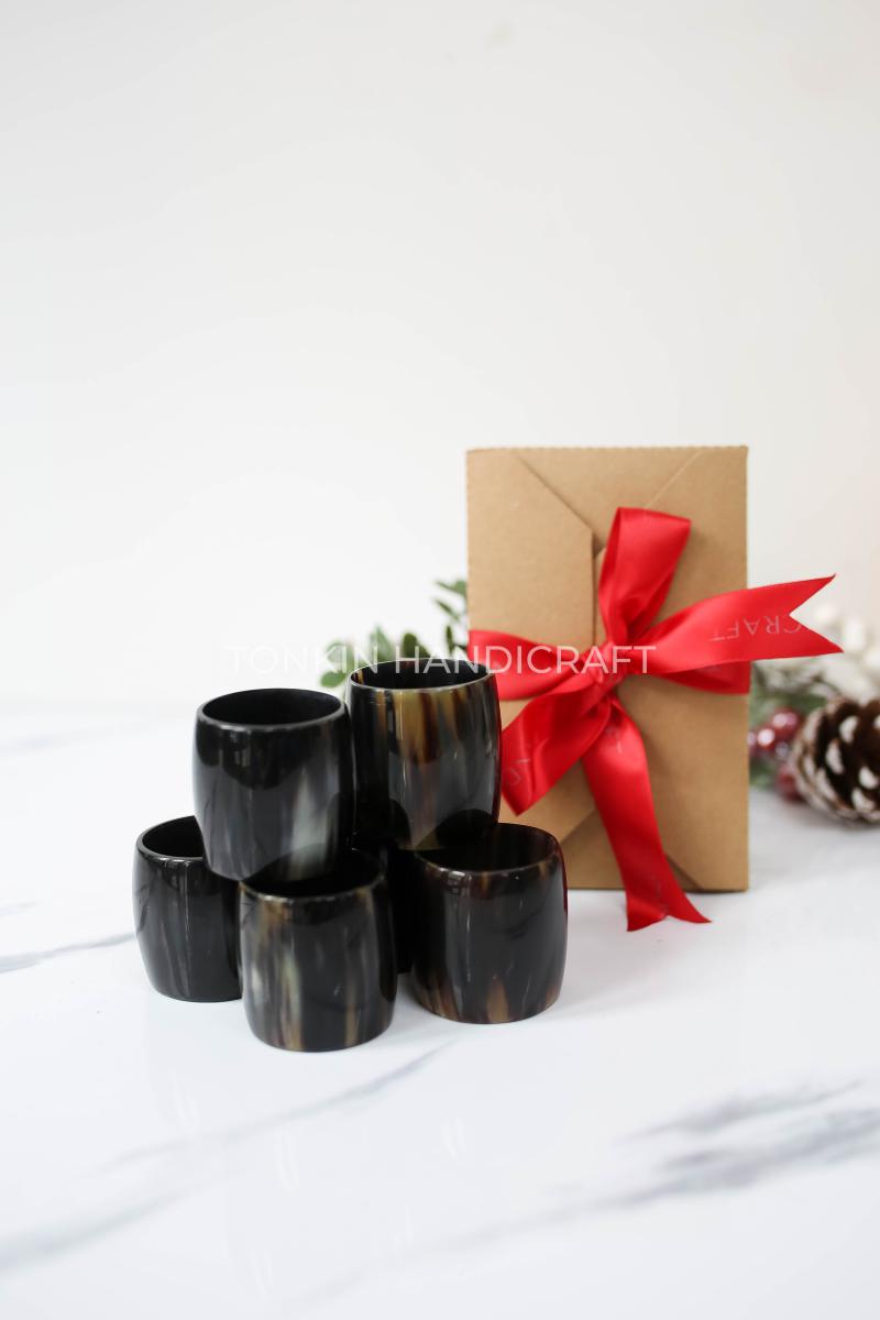 Buffalo Horn Napkin Ring