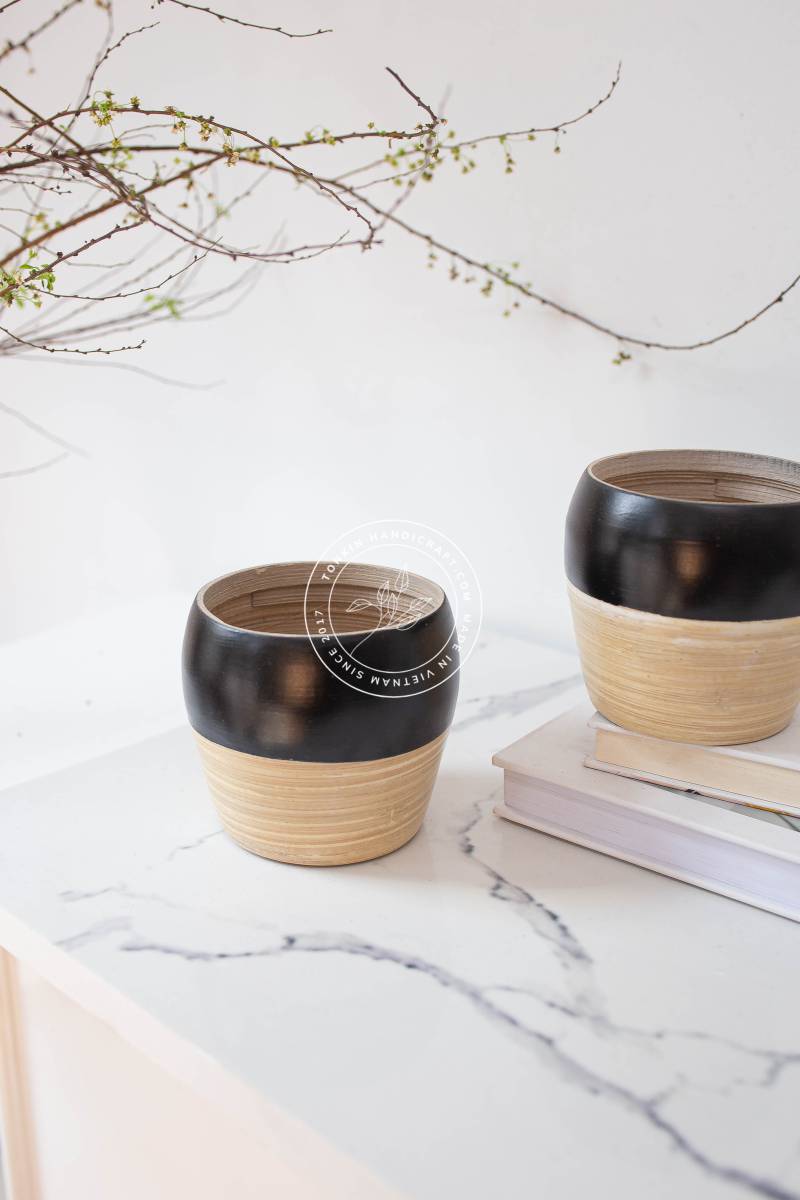 Bamboo Plant Pot - TONKIN HANDICRAFT