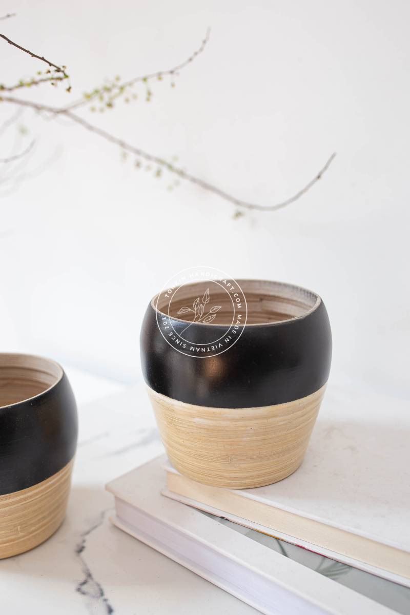 Bamboo Plant Pot - TONKIN HANDICRAFT