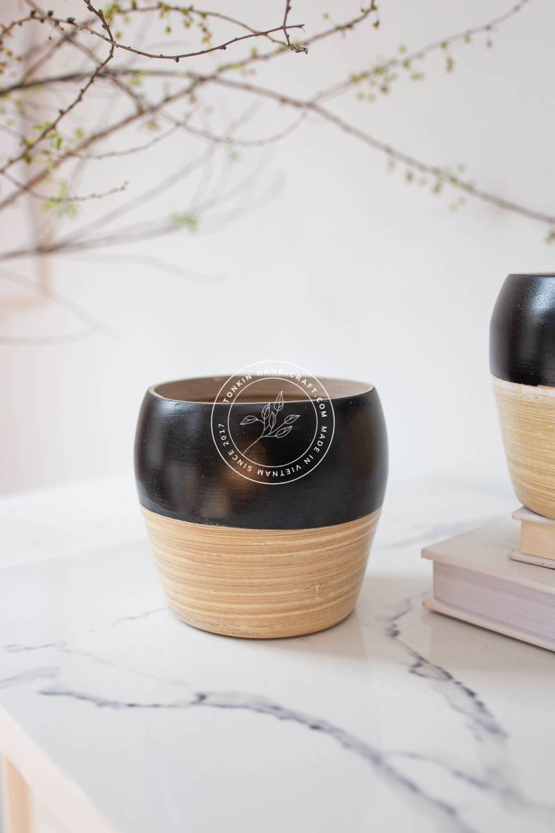 Bamboo Plant Pot - TONKIN HANDICRAFT