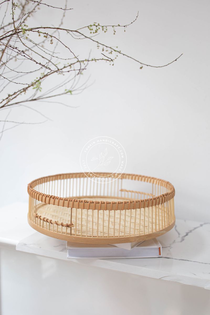 Bamboo Serving Tray - TONKIN HANDICRAFT