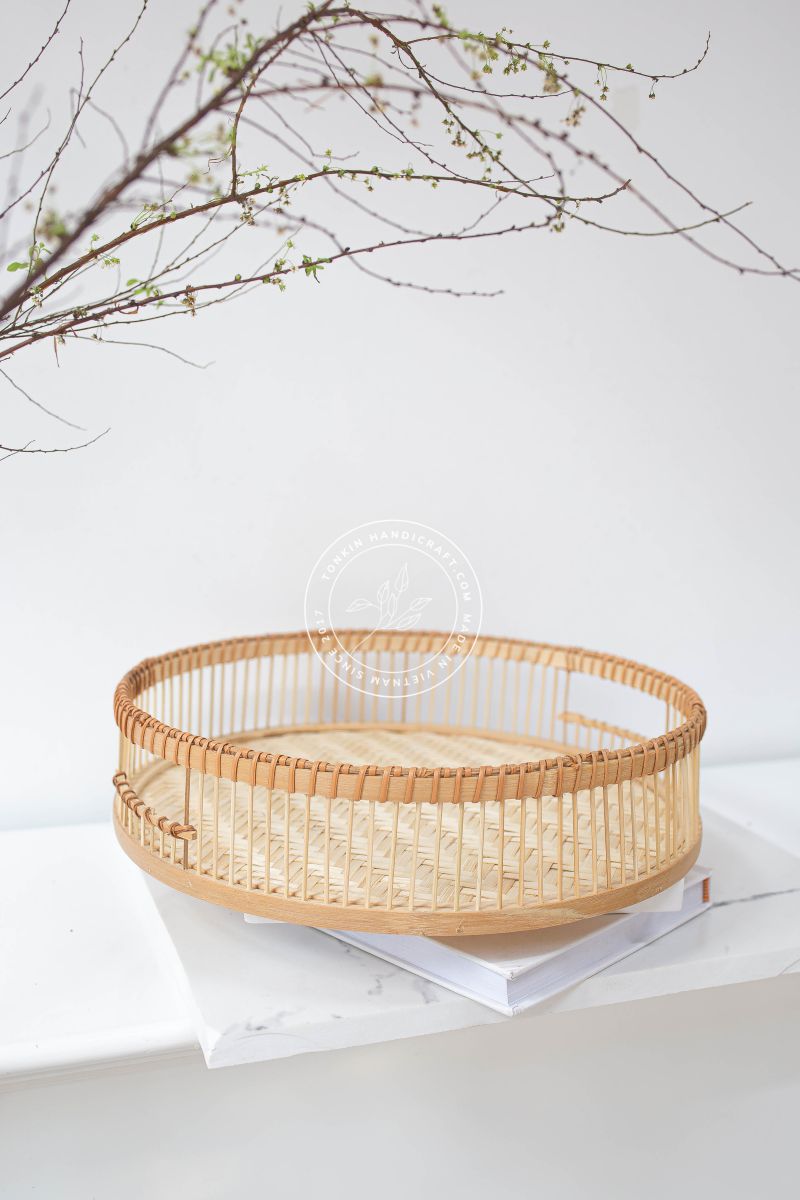 Bamboo Serving Tray - TONKIN HANDICRAFT