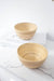 Set of 4 spun bamboo Bowls - TONKIN HANDICRAFT