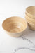 Set of 4 spun bamboo Bowls - TONKIN HANDICRAFT