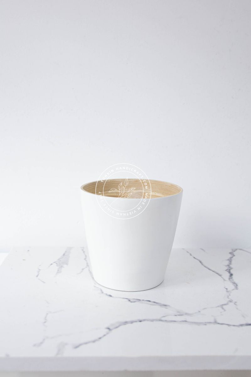 White Bamboo Cup