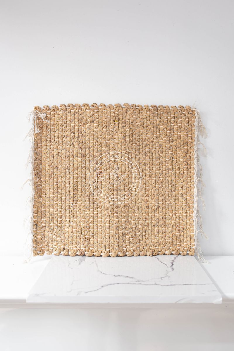 Hand Woven Natural Rectangle Door Mat - TONKIN HANDICRAFT