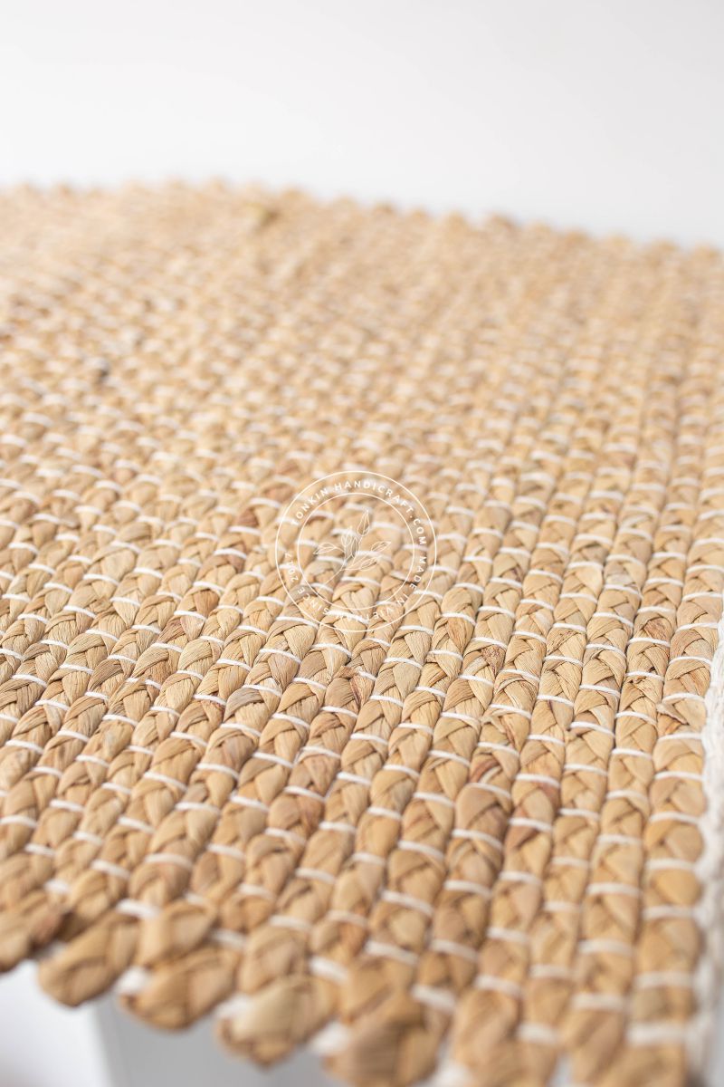 Hand Woven Natural Rectangle Door Mat - TONKIN HANDICRAFT