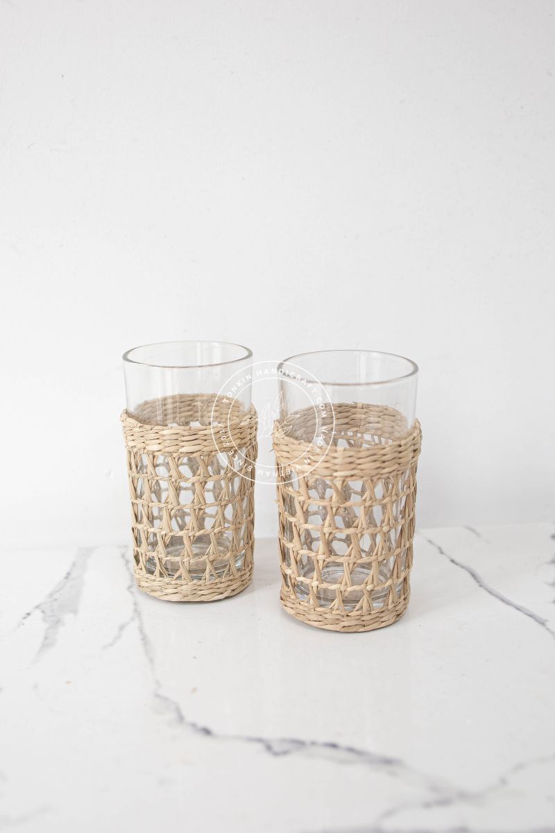 Set 2 Seagrass Highball Glasses