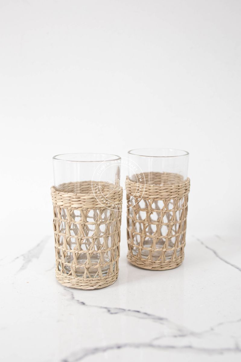 Set 2 Seagrass Highball Glasses