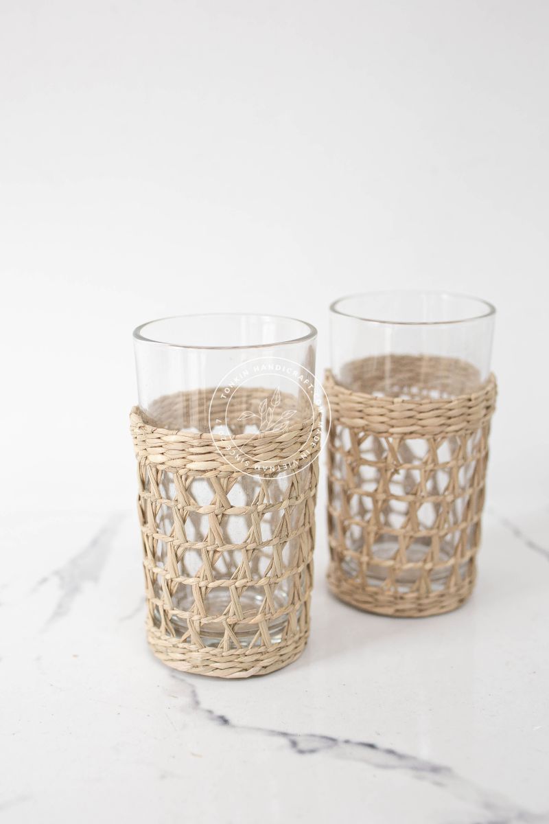 Set 2 Seagrass Highball Glasses