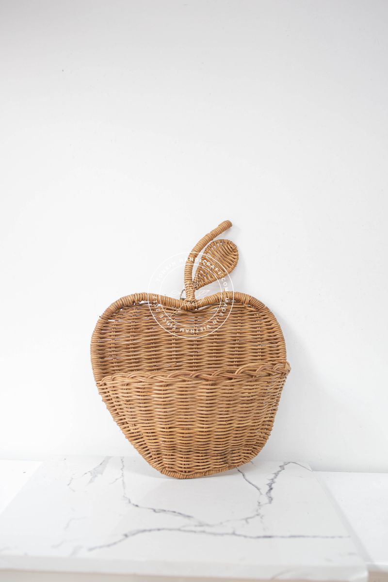 Apple Wall Hanging Basket - TONKIN HANDICRAFT