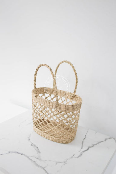 Kid's Woven bag with handle - TONKIN HANDICRAFT