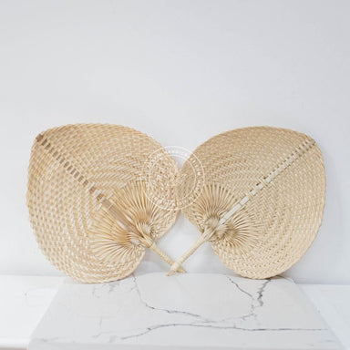 Set of 2 Wall-hanging fans - TONKIN HANDICRAFT