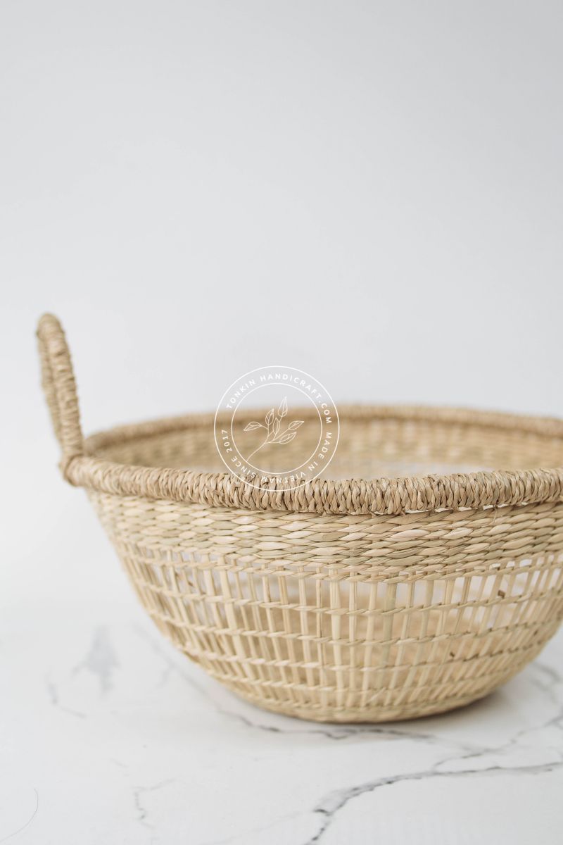 Seagrass fruit basket - TONKIN HANDICRAFT