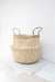 Floral Seagrass handmade basket - TONKIN HANDICRAFT