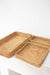 Set of 3 Rattan Square Trays - TONKIN HANDICRAFT