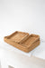 Set of 3 Rattan Square Trays - TONKIN HANDICRAFT