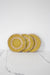 Set of 6 Yellow Coasters - TONKIN HANDICRAFT