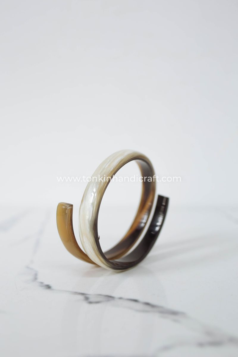 Horn Cuff Bangle Bracelet