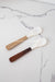 Personalized Mother of Pearl Seashell Spoon with Wooden Handle - TONKIN HANDICRAFT