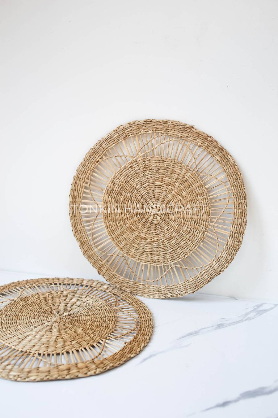 Woven Seagrass Placemats Round Wicker Placemat