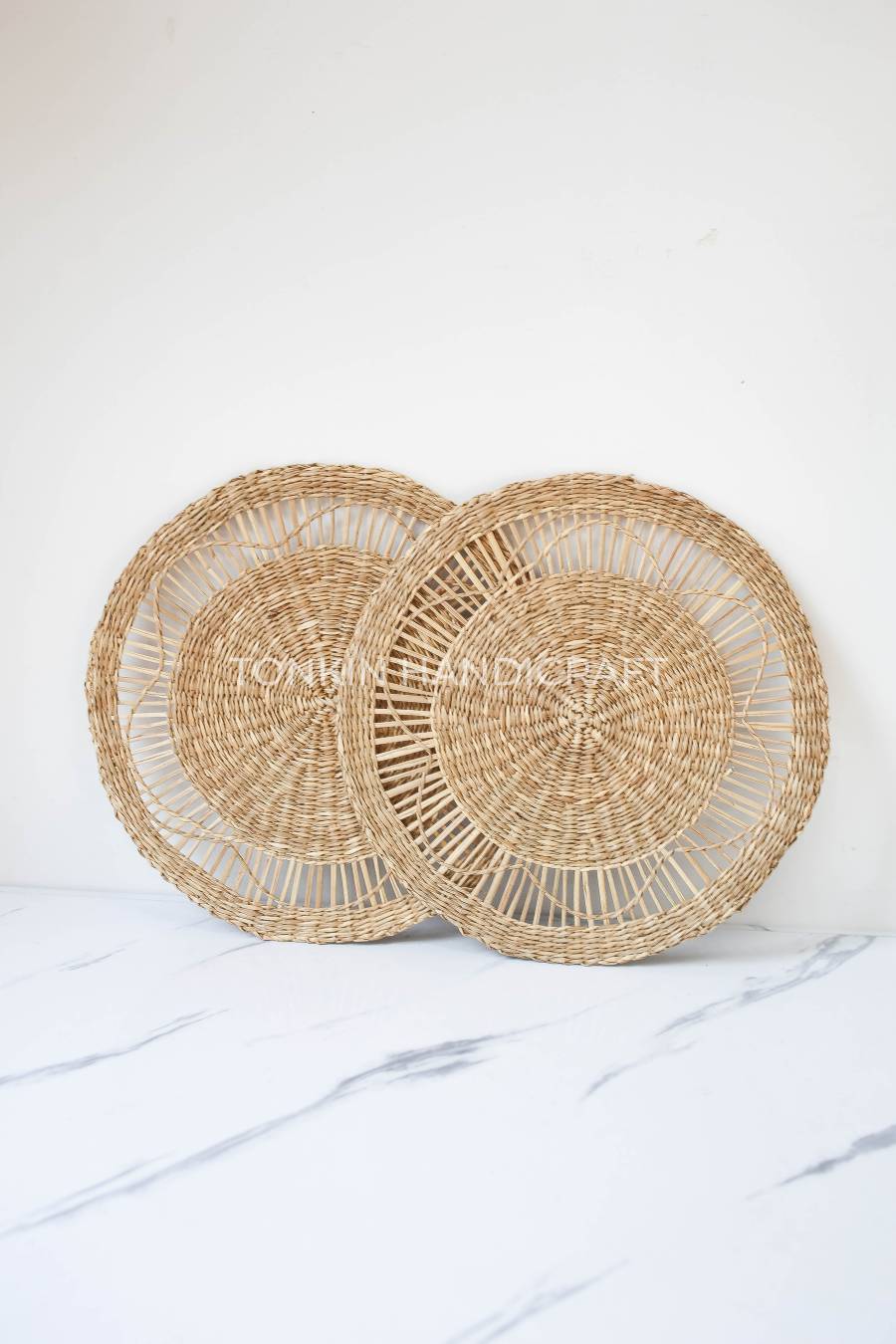 Woven Seagrass Placemats Round Wicker Placemat