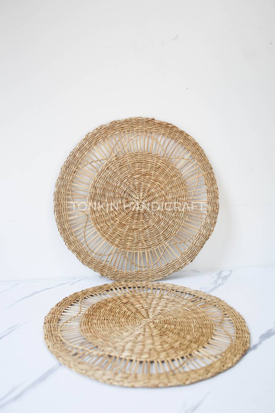 Woven Seagrass Placemats Round Wicker Placemat